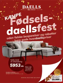 Daells Bolighus - Tilbudsavis gyldig fra 24.09.2025