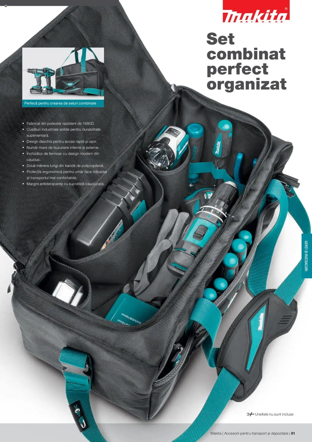 Makita catalog - Accesorii pentru transport si depozitare   – valabil de la 06.09.2021 | Pagină: 81