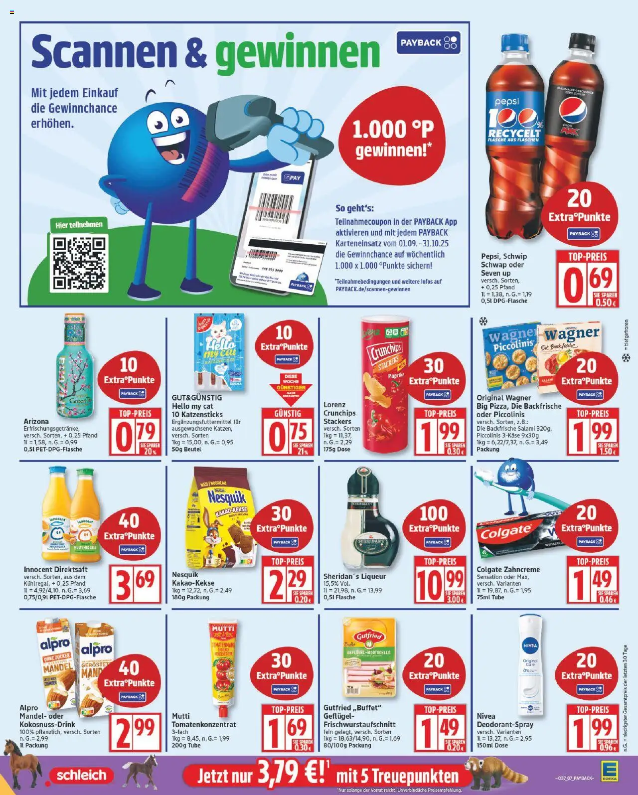 Edeka Prospekt 	 – gültig ab 08.09.2025 | Seite: 7 | Produkte: Deodorant, Alpro, Pepsi, Pizza