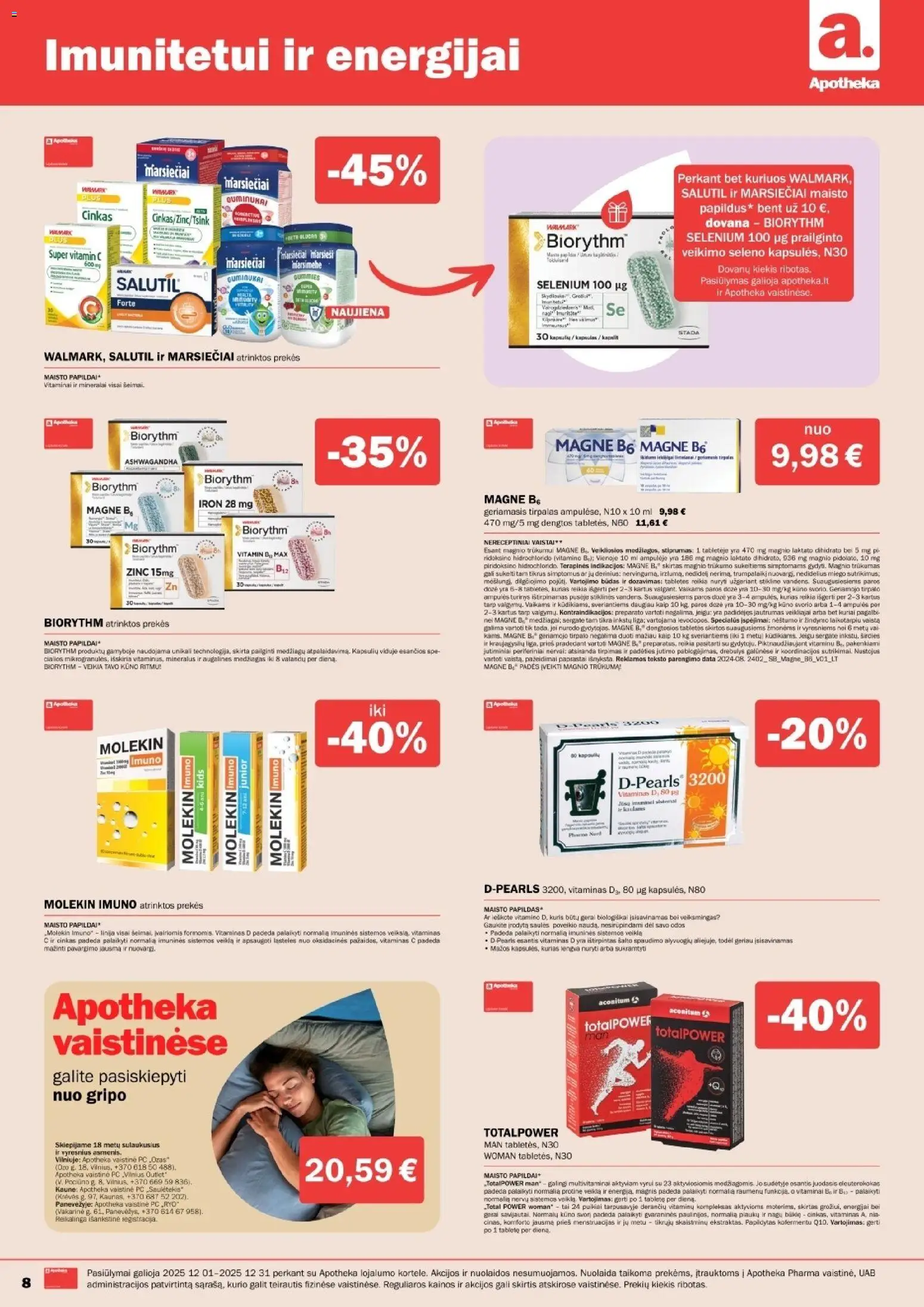 Apotheka akcijos nuo 01.12.2025 | Puslapis: 8