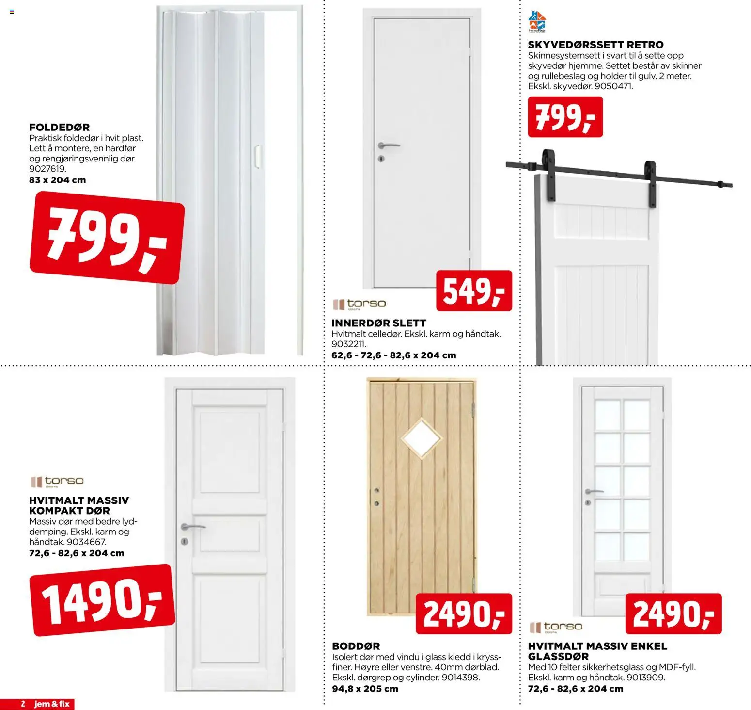 {H1} | Side: 2 | Produkter: Lyd, Glass, Skinner