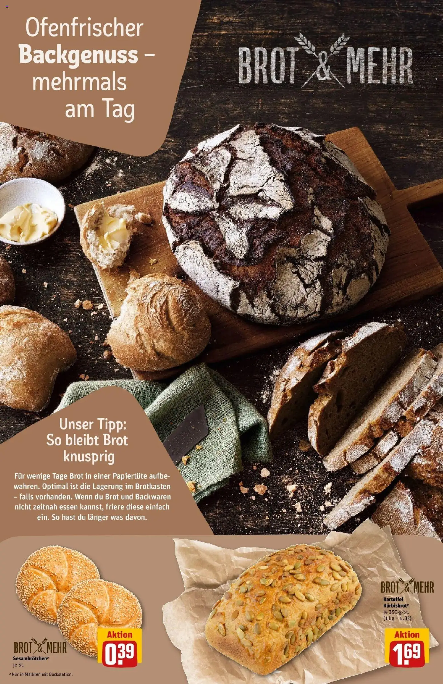 Rewe prospekt Höchberg	 – gültig ab 16.02.2026 | Seite: 17 | Produkte: Brot