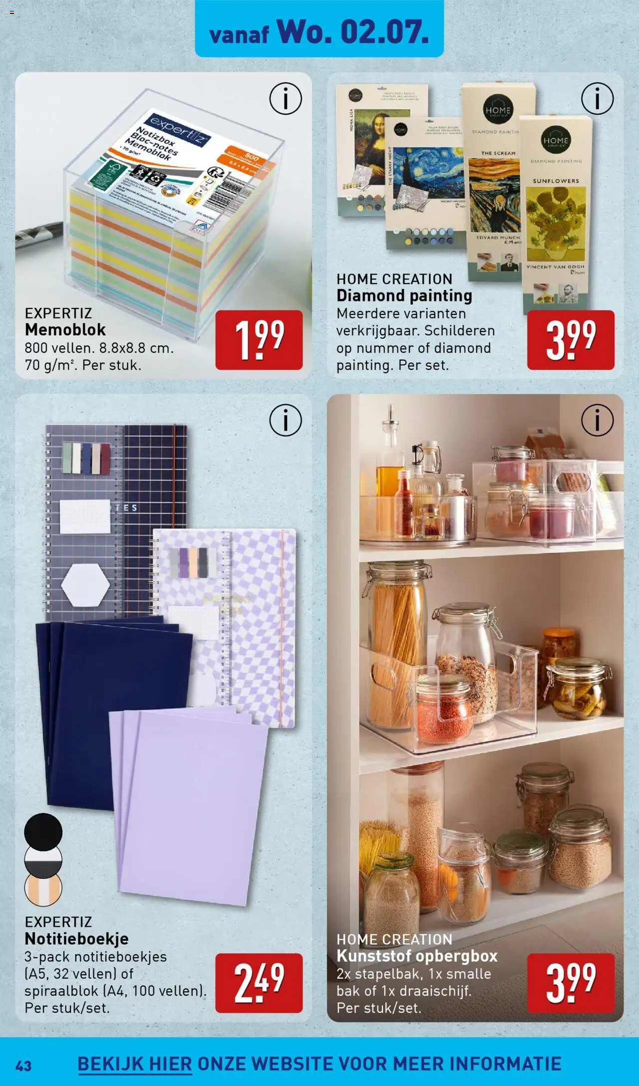  | Pagina: 43 | Producten: Notitieboekje, Box