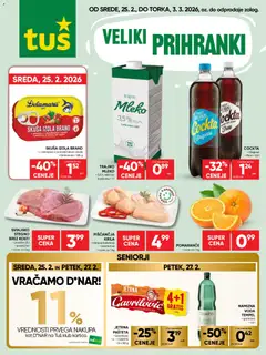 Tuš katalog akcije – veljaven od 25.02.2026