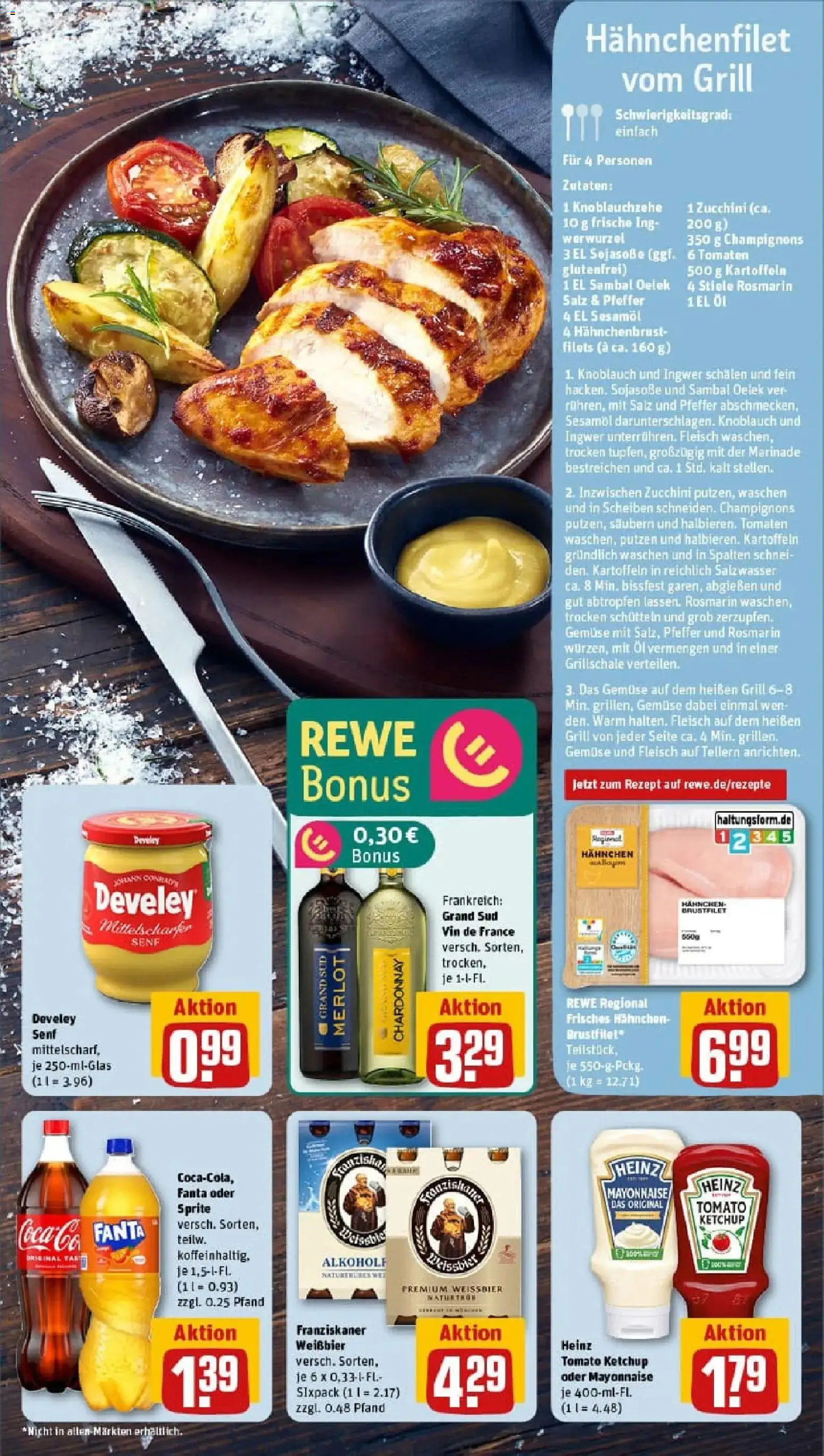 Rewe prospekt Brunnthal	 – gültig ab 10.11.2025 | Seite: 5 | Produkte: Sojasoße, Weißbier, Knoblauch, Zucchini
