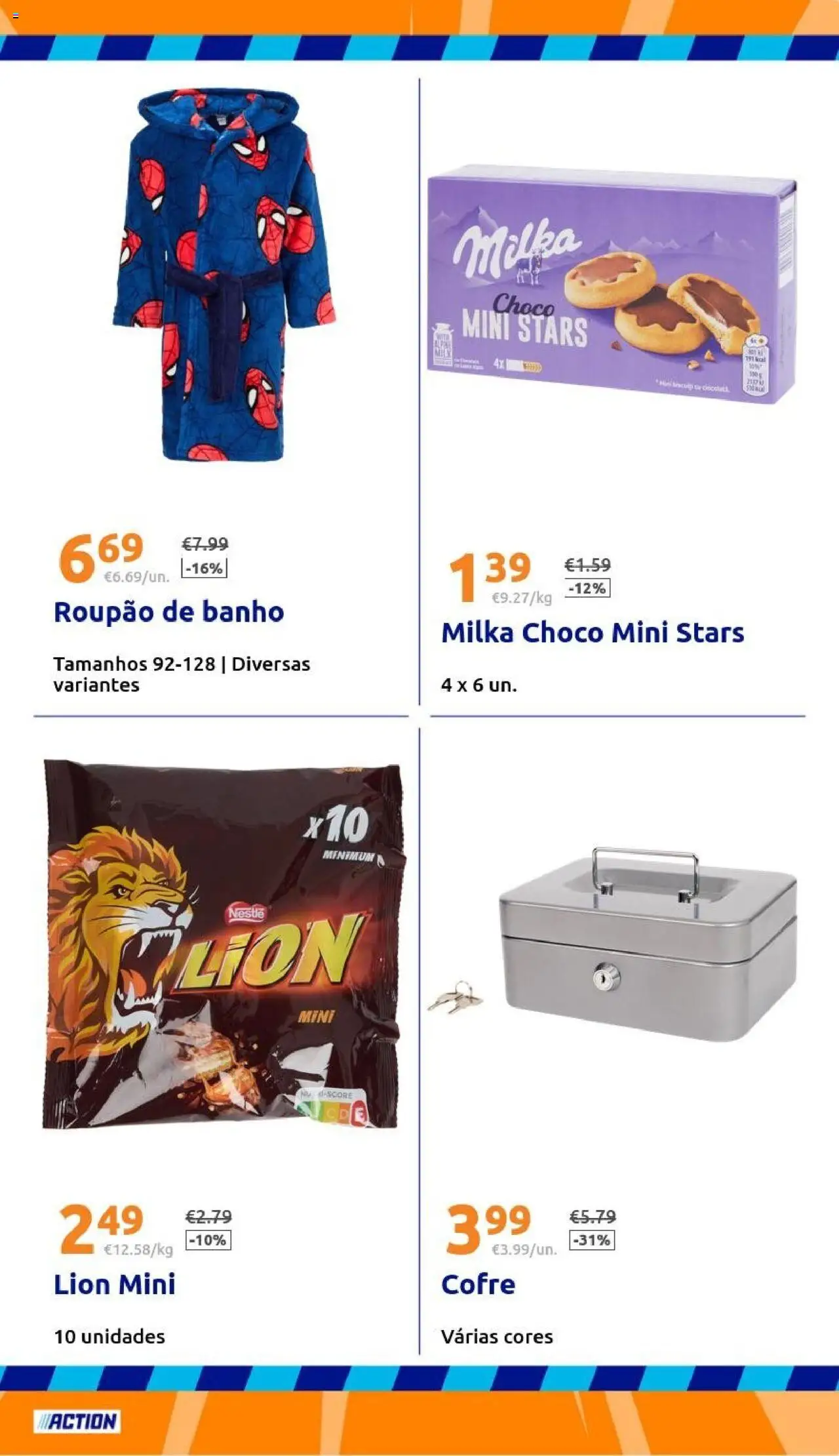Action folheto │ válido de 01.10.2025 | Página: 23 | Produtos: Banho, Nestlé, Roupão