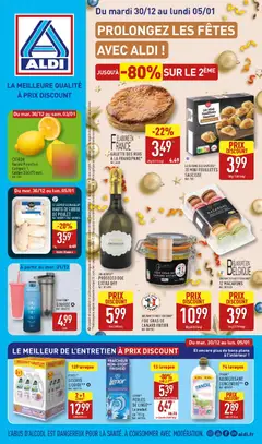 Aldi - Prévisualisation de Aldi - Catalogue de la semaine valide à partir de 30.12.2025