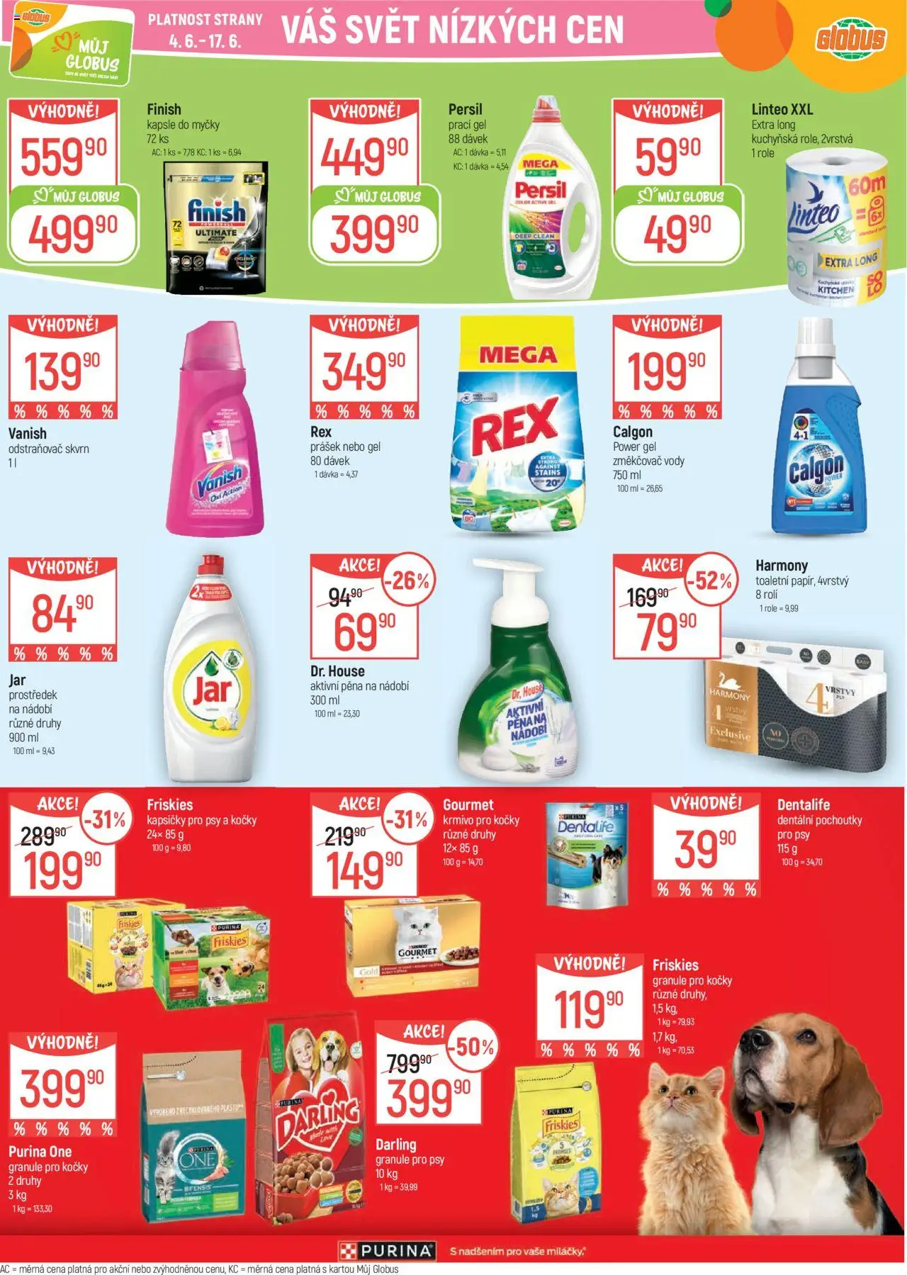 Globus leták - Trmice od 04.06.2025 | Strana: 34 | Produkty: Darling granule, Prací gel, Granule, Darling