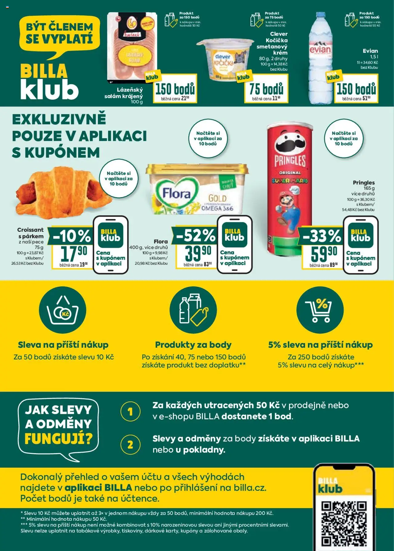 Billa Velký leták od 08.10.2025 | Strana: 40 | Produkty: Salám, Krém, Omega, Flora
