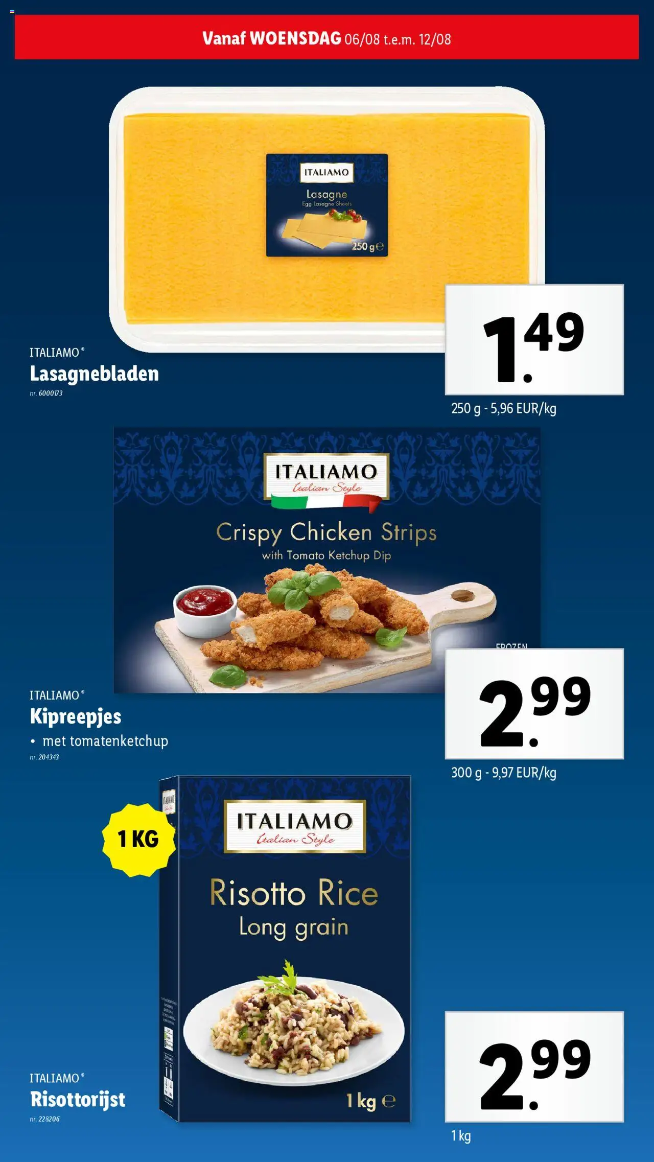  | Pagina: 23 | Producten: Lasagne, Ketchup, Dip, Jbl fejhallgató