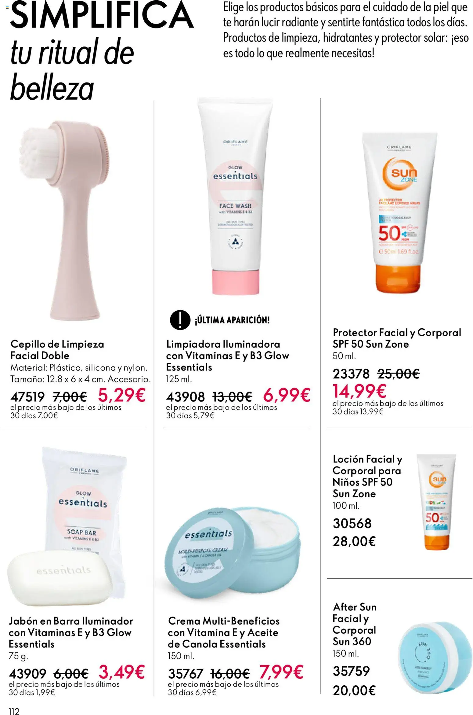 Oriflame - Catálogo Campaña 3 │ válido desde el 18.02.2026 | Página: 112 | Productos: Cepillo, Aceite, Té, Aceite corporal