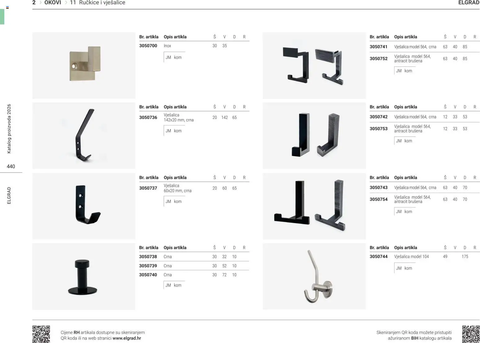 Elgrad katalog | vrijedi od 02.02.2026 | Stranica: 29 | Proizvodi: Vješalica, Vješalice