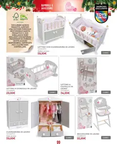 Anteprima del volantino Toys Center Natale catalogo valido a partire dal 17.10.2025 | Pagina: 101 | Prodotti: Guardaroba, Dondolo, Lettino