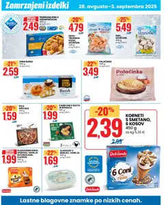 PALAČINKE, Palačinke brez nadeva 560 g │ velja od 28.08.2025 | Stran: 6