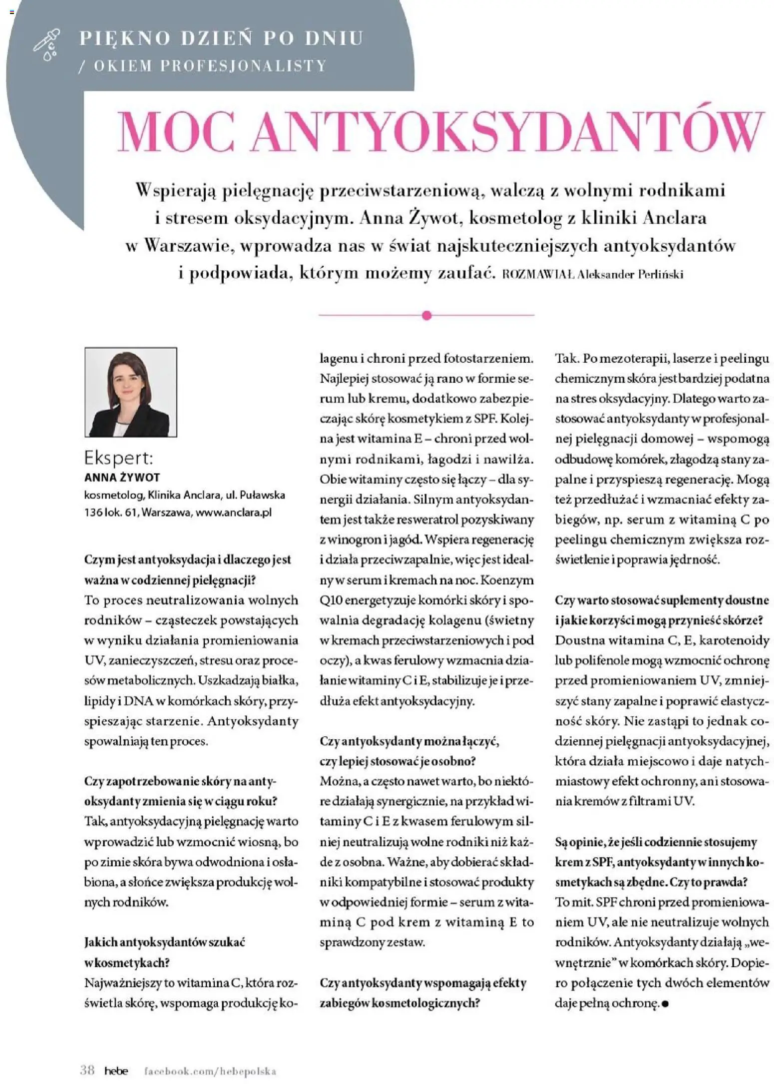 Hebe gazetka - Magazyn od 01.03.2026 | Strona: 38 | Produkty: Róż, Rum, Krem