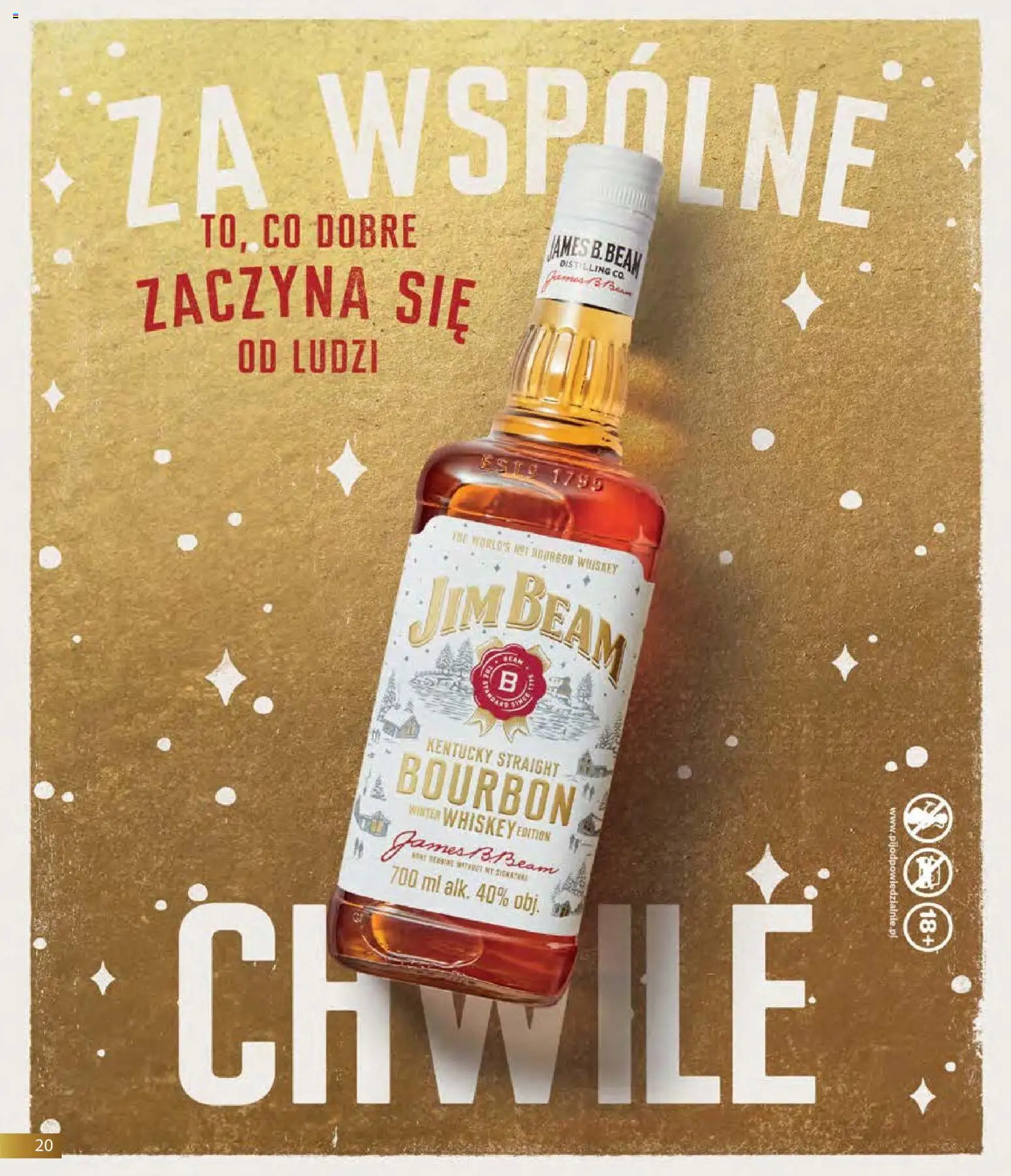 Eurocash Gazetka - Horeca od 01.12.2025 | Strona: 20 | Produkty: Bourbon, Jim Beam