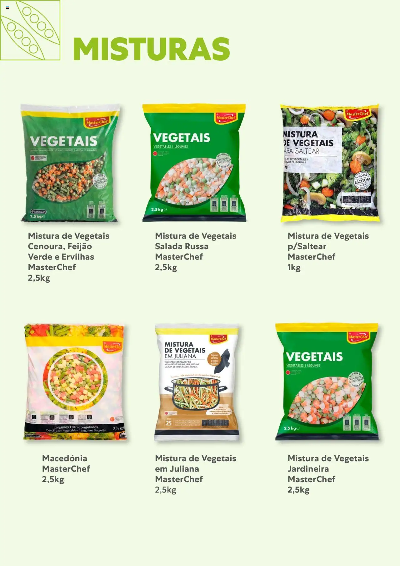 Recheio - Congelados do Mar e da Terra │ válido de 14.07.2025 | Página: 32 | Produtos: Salada