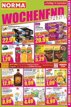 Norma Prospekt 	 – gültig ab 15.09.2025 | Seite: 17 | Produkte: Volvic, Ramazzotti, Whiskas, Toilettenpapier