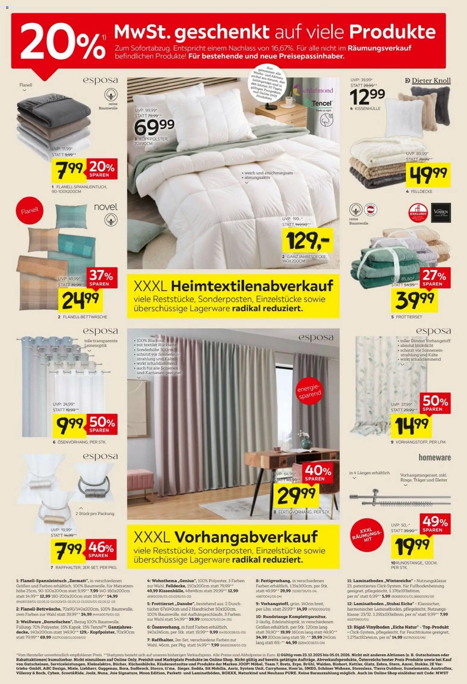 XXXLutz Winter Sonderverkauf gültig ab 29.12.2025 | Seite: 6