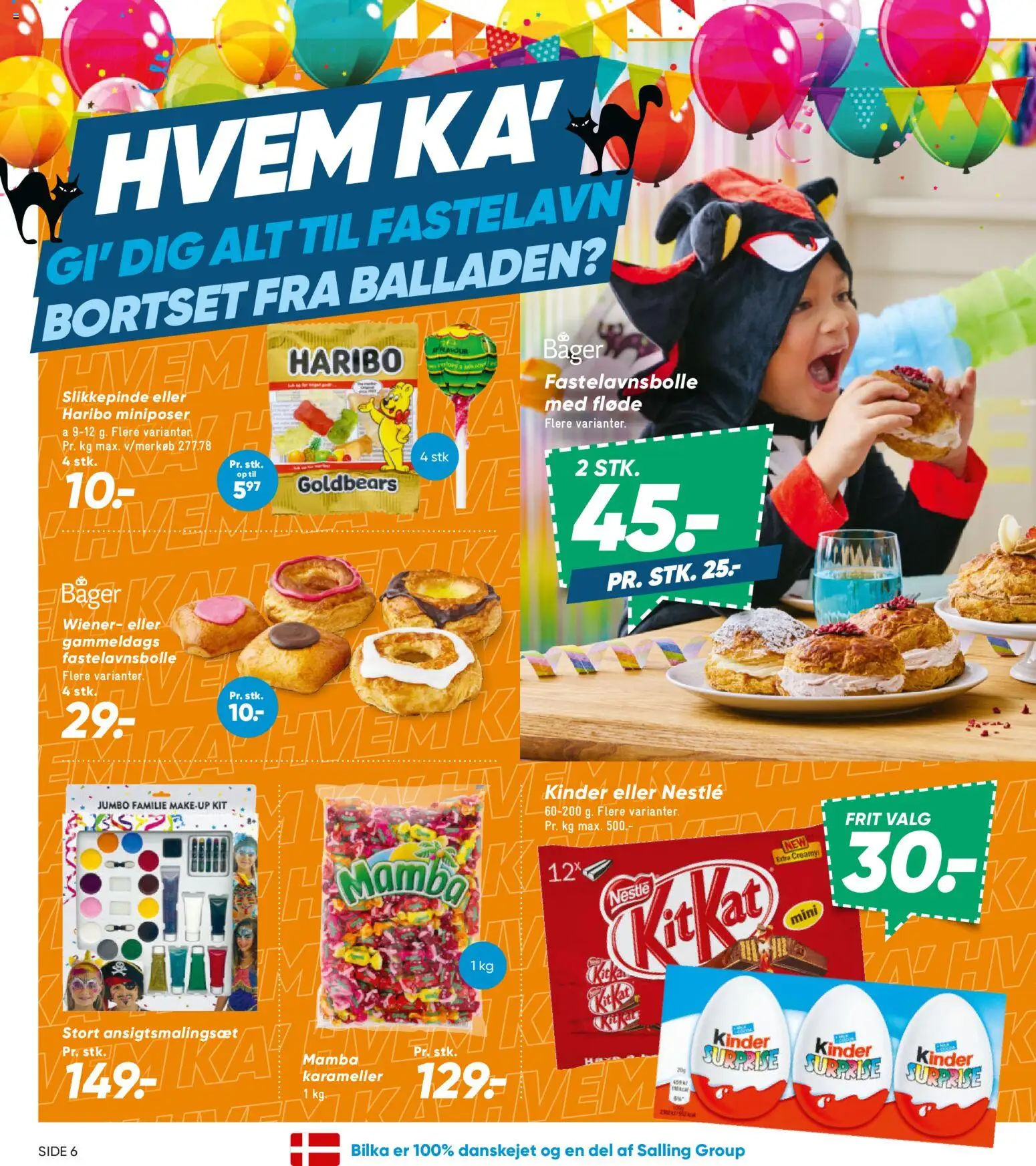 Bilka tilbudsavis – gyldig fra 16.01.2026 | Side: 6 | Produkter: Makeup, Fløde, Karameller