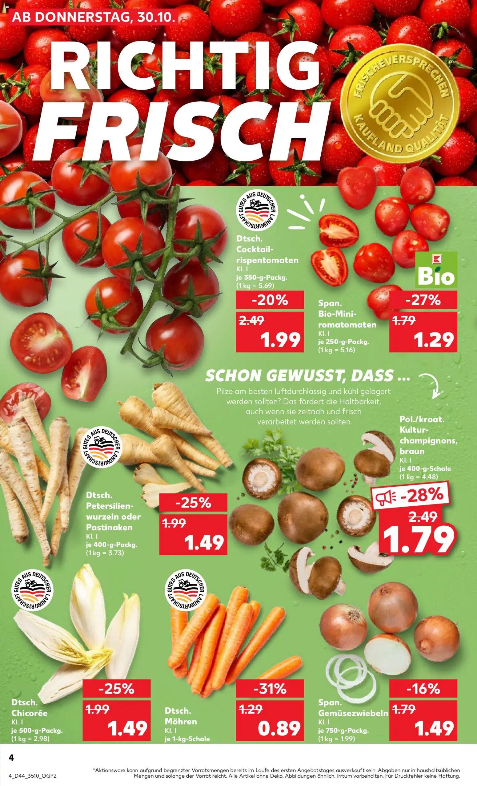 Kaufland prospekt Leipzig	 – gültig ab 30.10.2025 | Seite: 4 | Produkte: Mohren