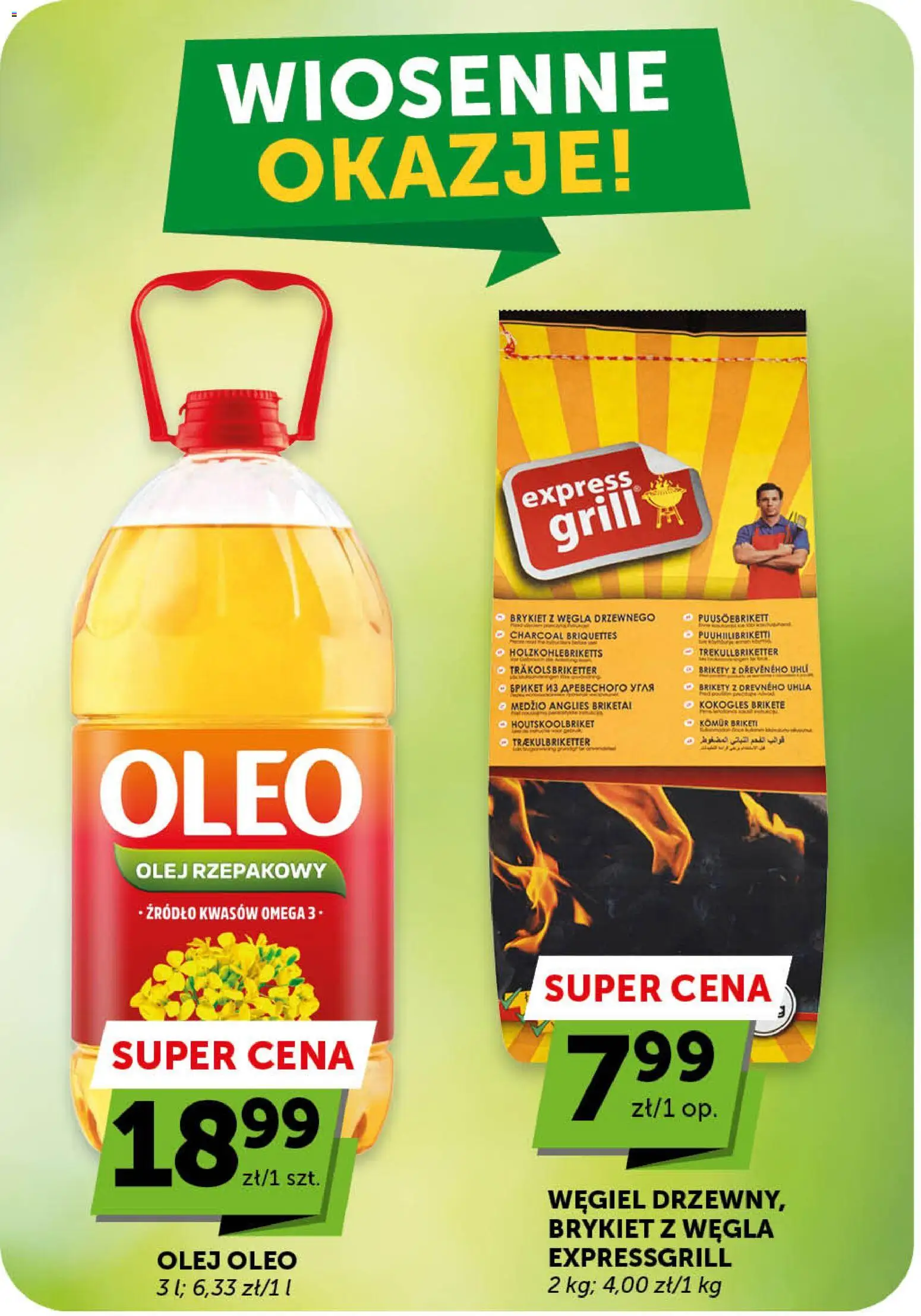 Euro Sklep gazetka od 23.04.2026 | Strona: 3 | Produkty: Olej rzepakowy, Olej