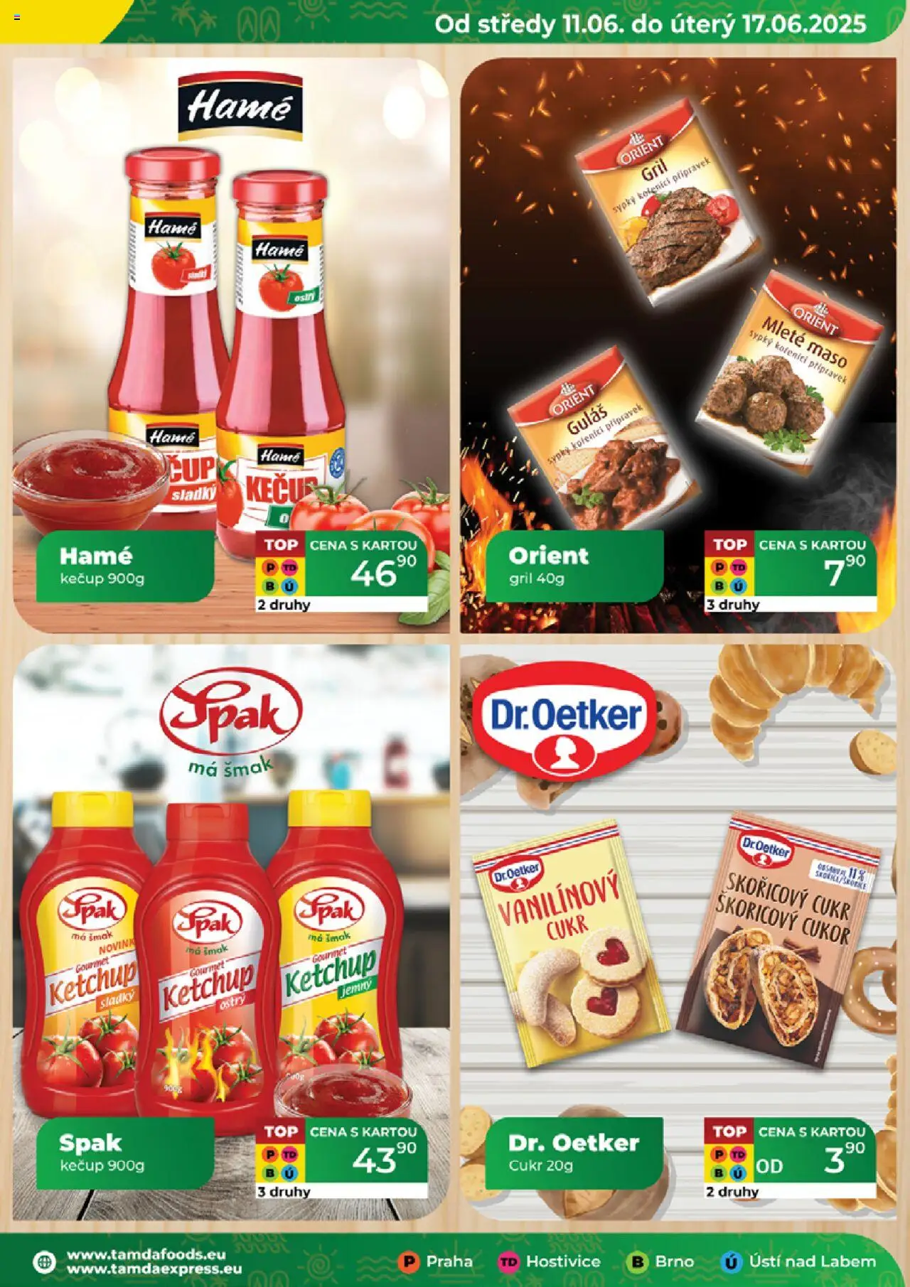 Tamda Foods leták od 11.06.2025 | Strana: 11 | Produkty: Kečup, Gril, Cukr, Maso