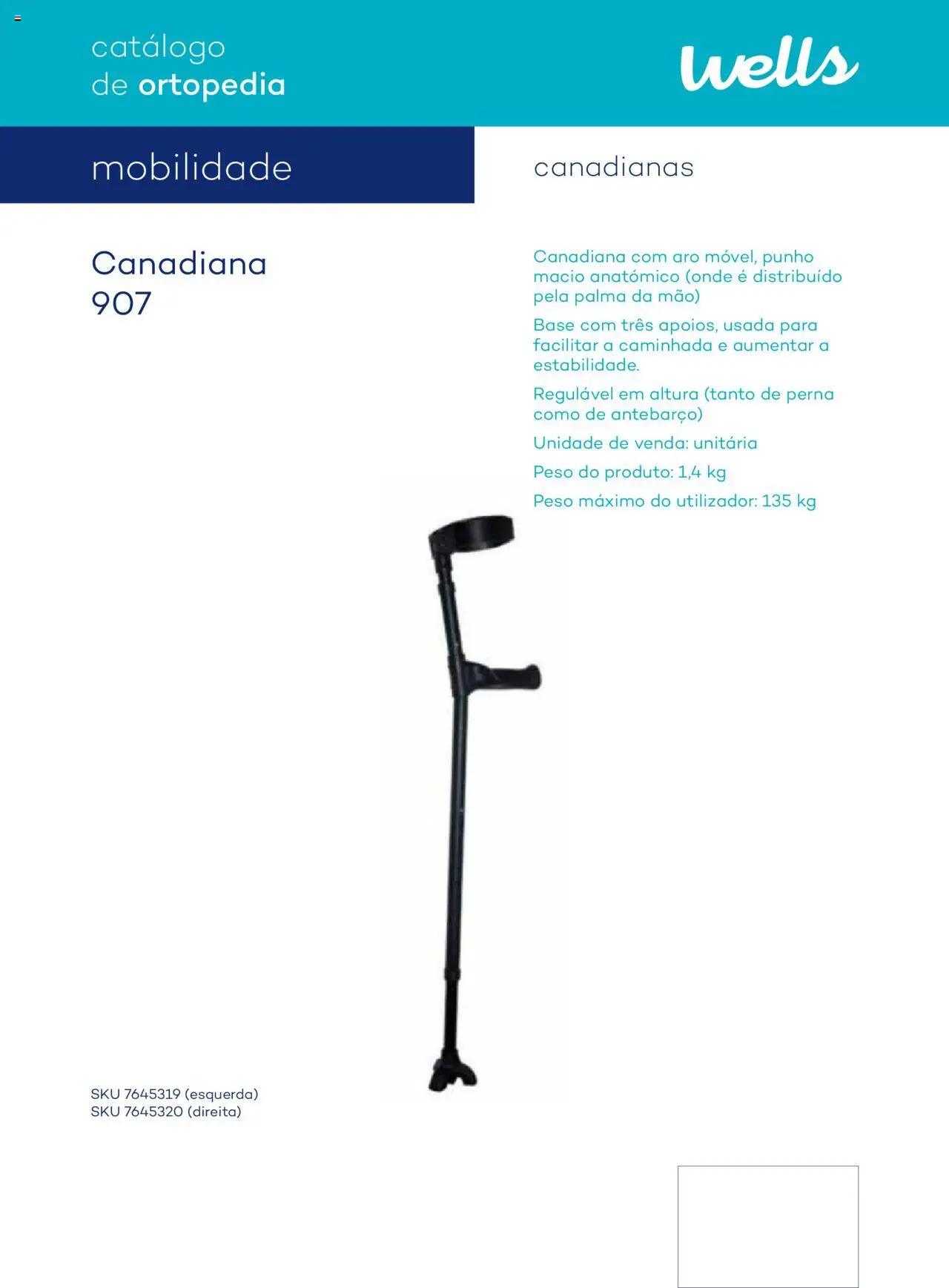 Well’s Catálogo de Ortopedia │ válido de 12.02.2024 | Página: 58 | Produtos: Base