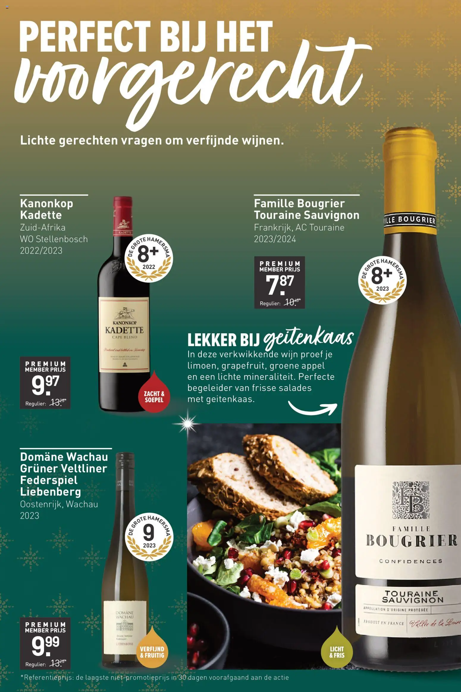 {H1} | Pagina: 5 | Producten: Wijn, Salades, La, Appel