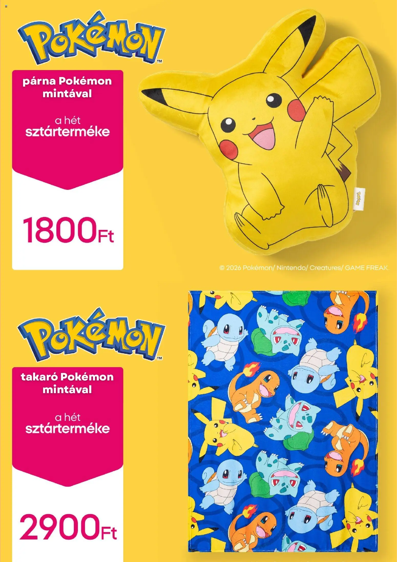 Pepco akciós ujság - amely érvényes a következő dátumtól: 15.01.2026 | Oldal: 14 | Termékek: Párna, Takaró