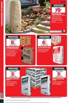 Brico Dépôt - Prévisualisation de Brico Dépôt prospectus valide à partir de 03.04.2026 | Page: 10 | Produits: Sac, Mortier, Récupérateur d'eau, Prise