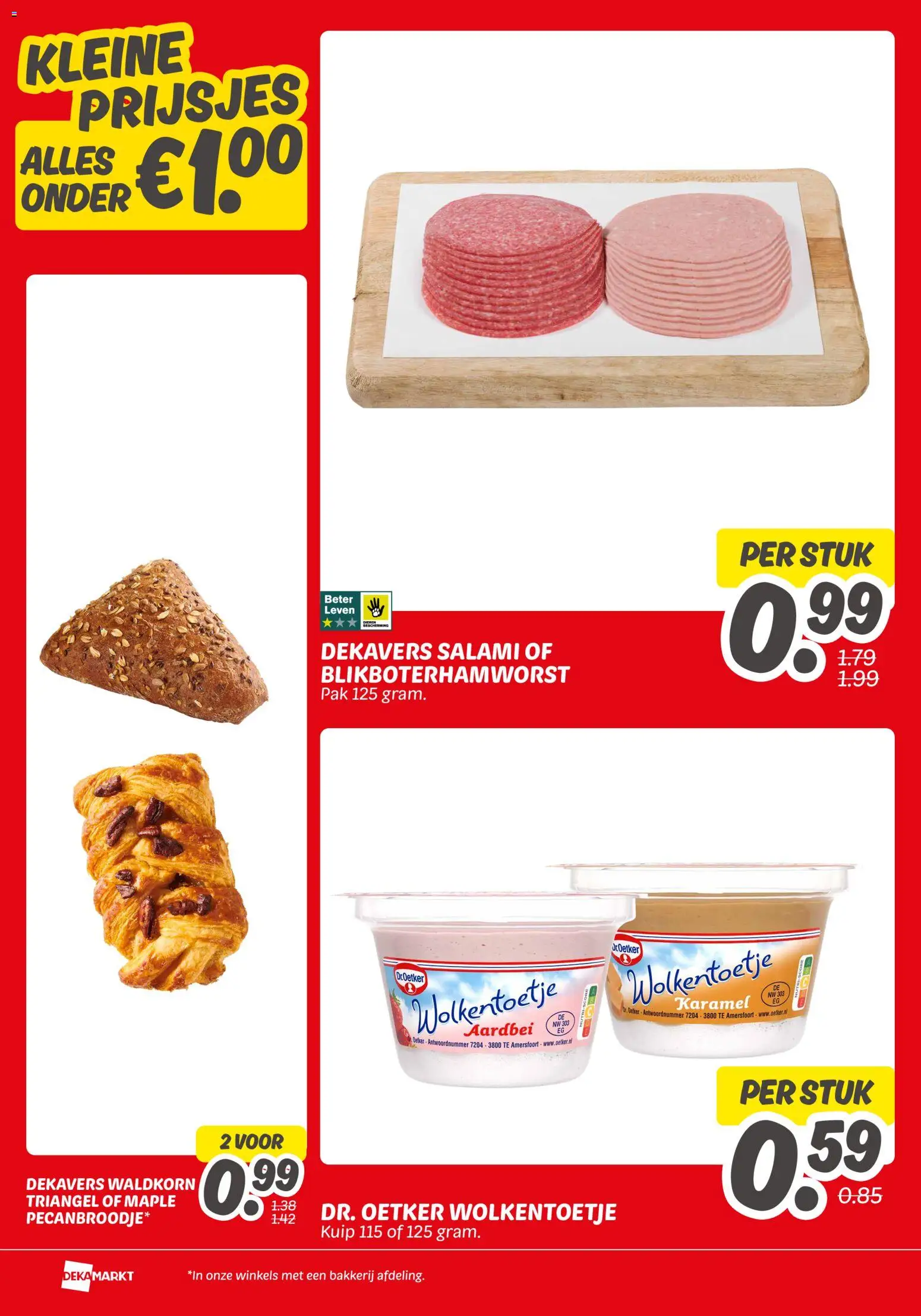 {H1} | Pagina: 2 | Producten: Salami, Bakkerij, Aardbei