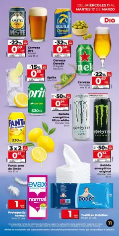 Vista previa Cerveza Oro, lata 33 cl válido desde el 11.03.2026 | Página: 11