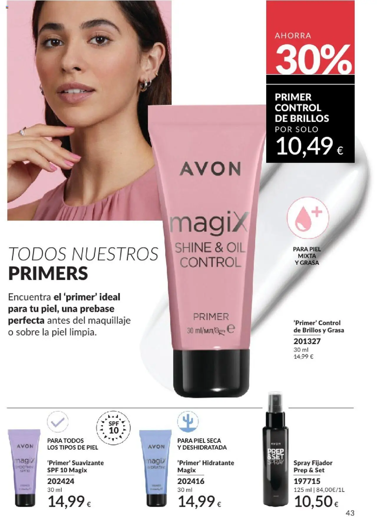 Catálogo AVON campaña 6 │ válido desde el 01.06.2025 | Página: 43 | Productos: Maquillaje, Suavizante