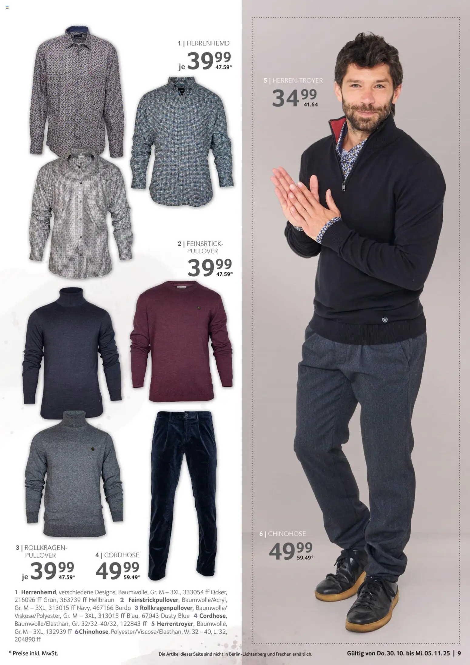 Selgros  Non Food – gültig ab 30.10.2025 | Seite: 9 | Produkte: Pullover