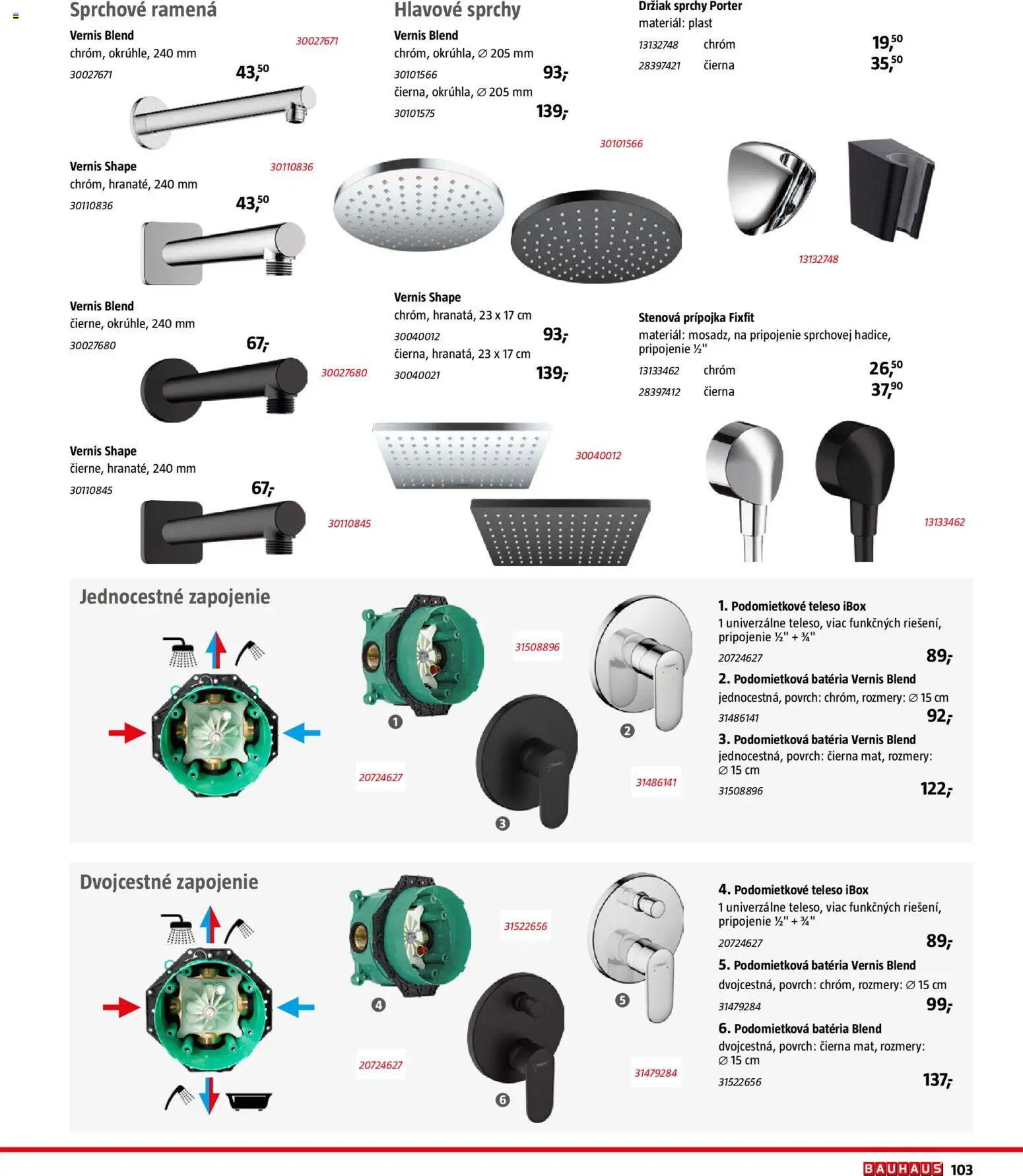 Nové Bauhaus akcie – leták je platný od 15.12.2025 | Strana: 103 | Produkty: Batéria