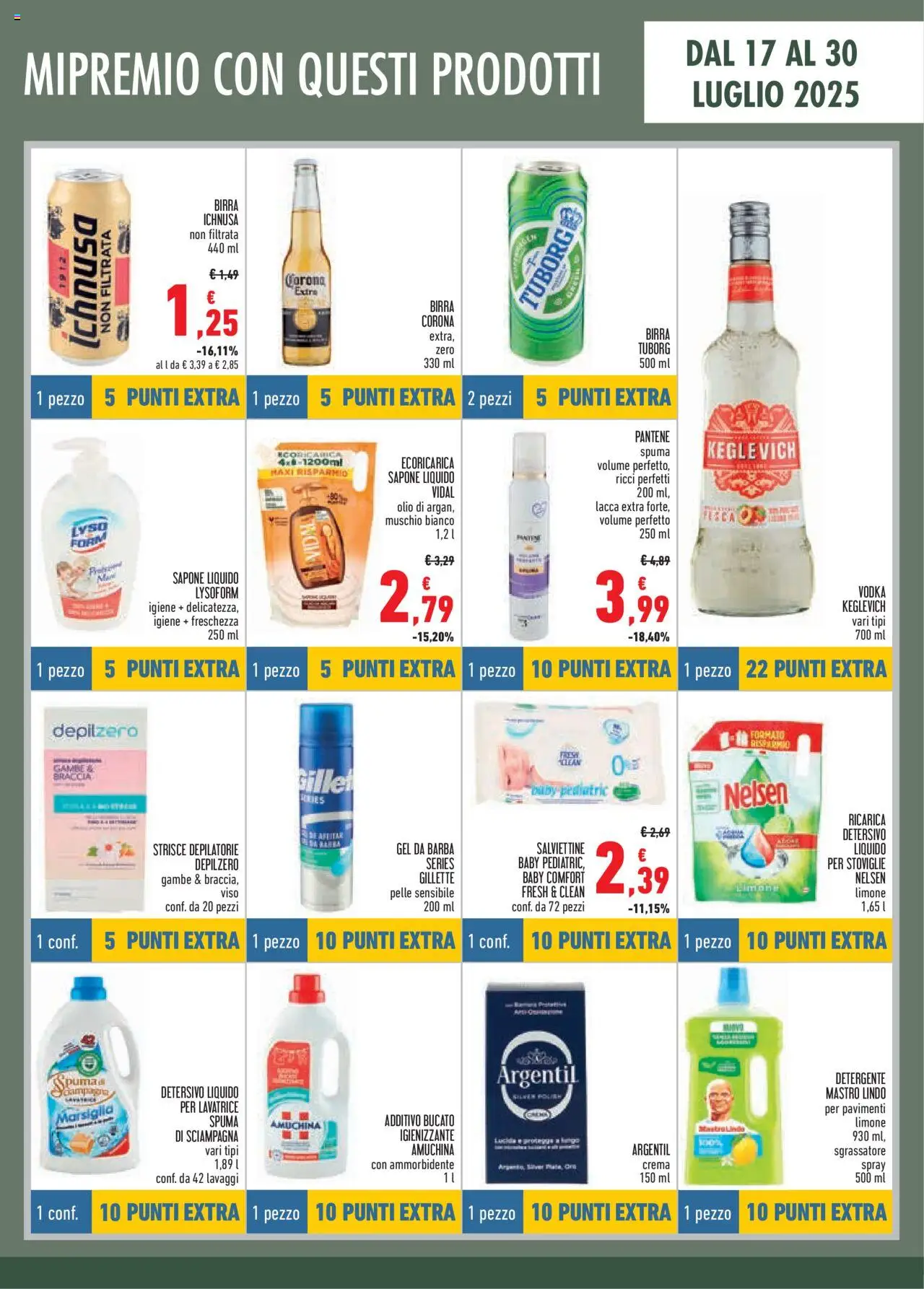 Volantino Conad del 17.07.2025 | Pagina: 7 | Prodotti: Sapone, Ammorbidente, Olio, Lavatrice