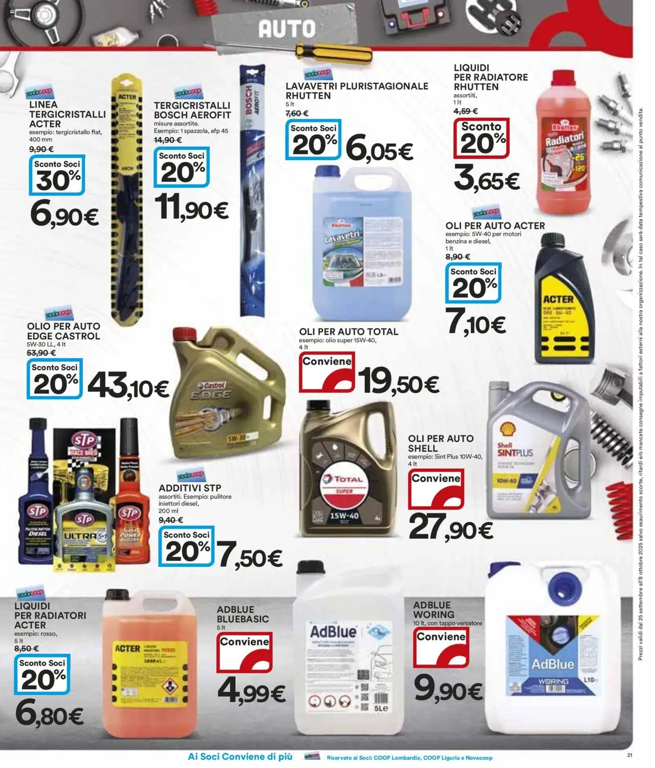 Volantino Ipercoop del 25.09.2025 | Pagina: 21 | Prodotti: Olio, Data