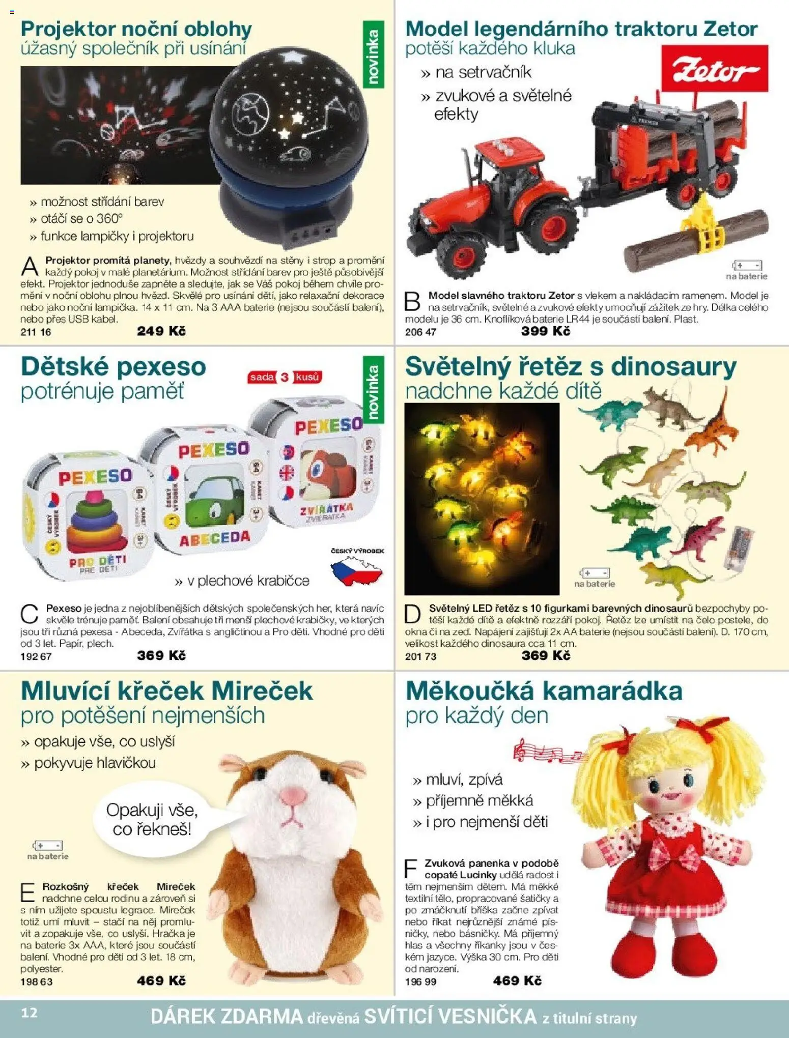 Decodoma katalog od 10.11.2025 | Strana: 12 | Produkty: USB, Světelný řetěz, LED, Dekorace