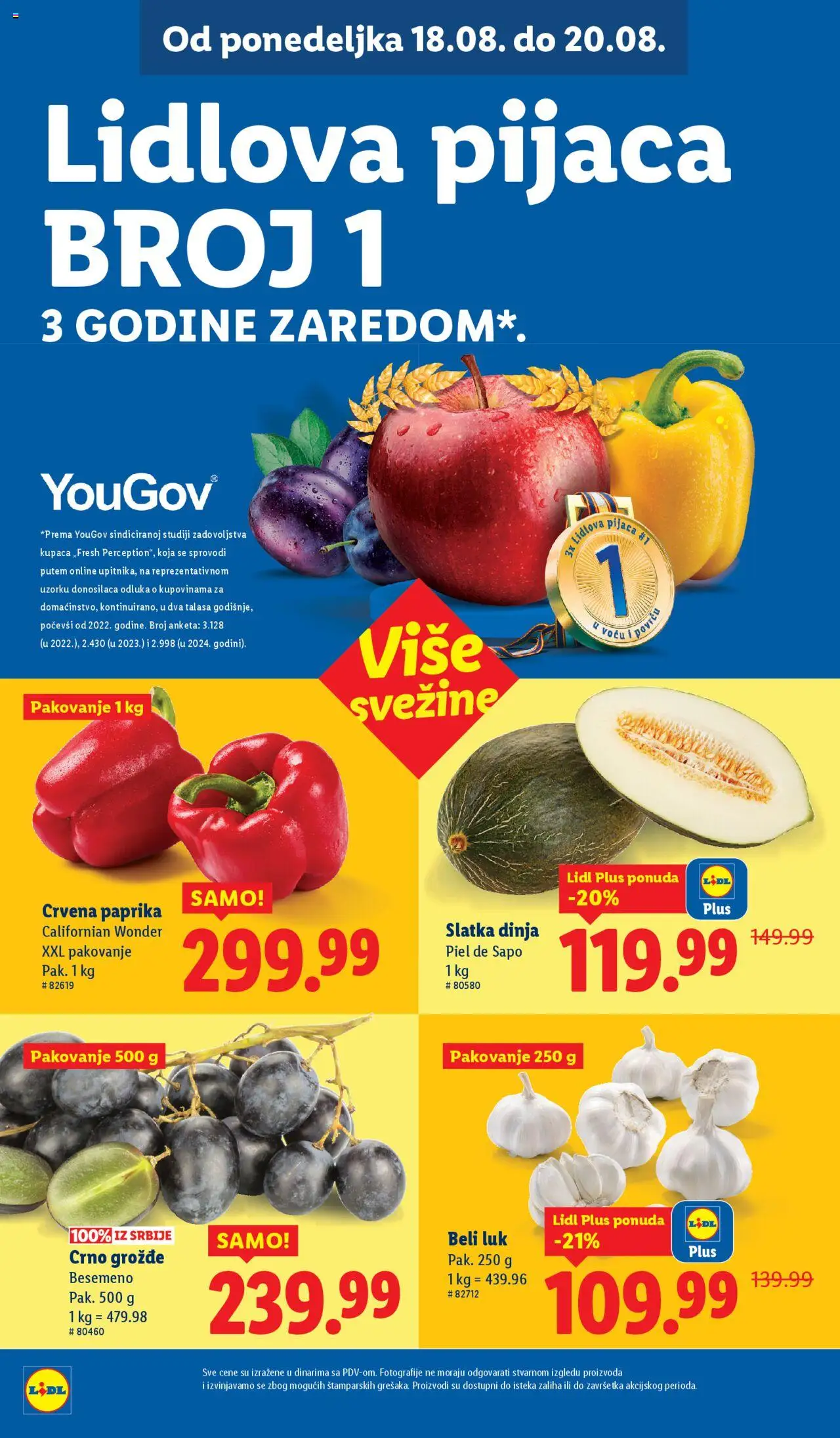 Lidl katalog - važi od 14.08.2025 | Strana: 52 | Proizvode: Paprika, Beli luk, Pakovanje