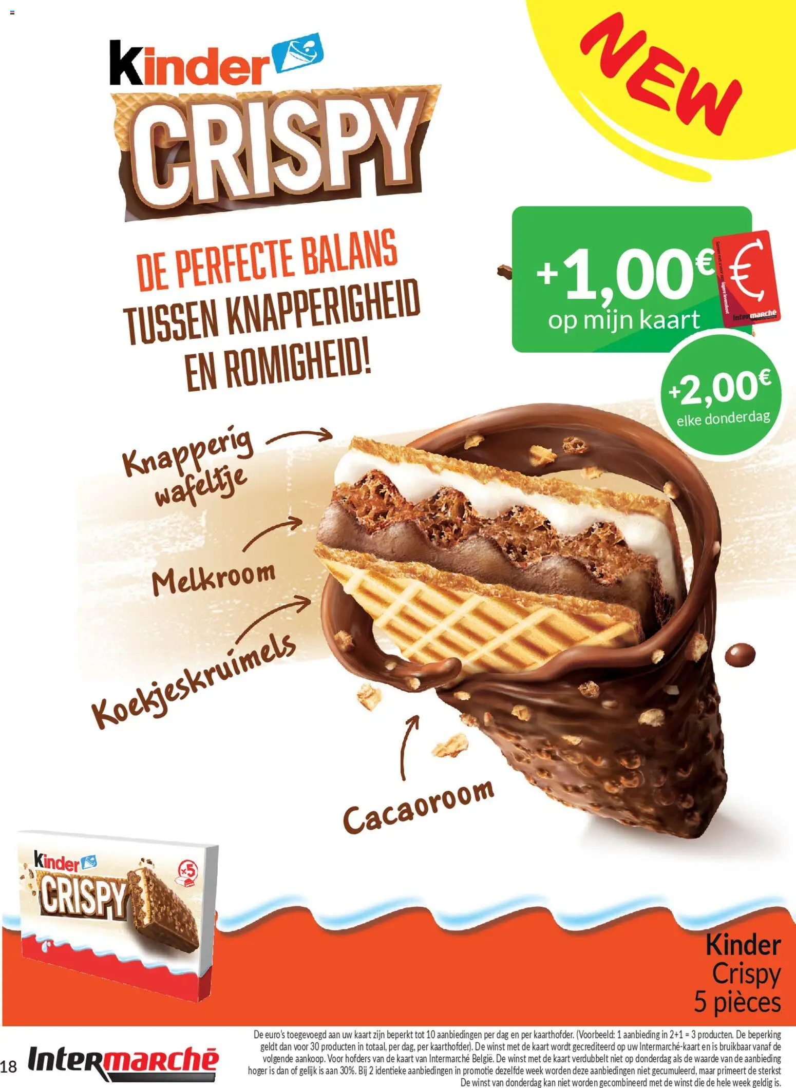 {H1} | Pagina: 18 | Producten: Kinder, La, Kaart