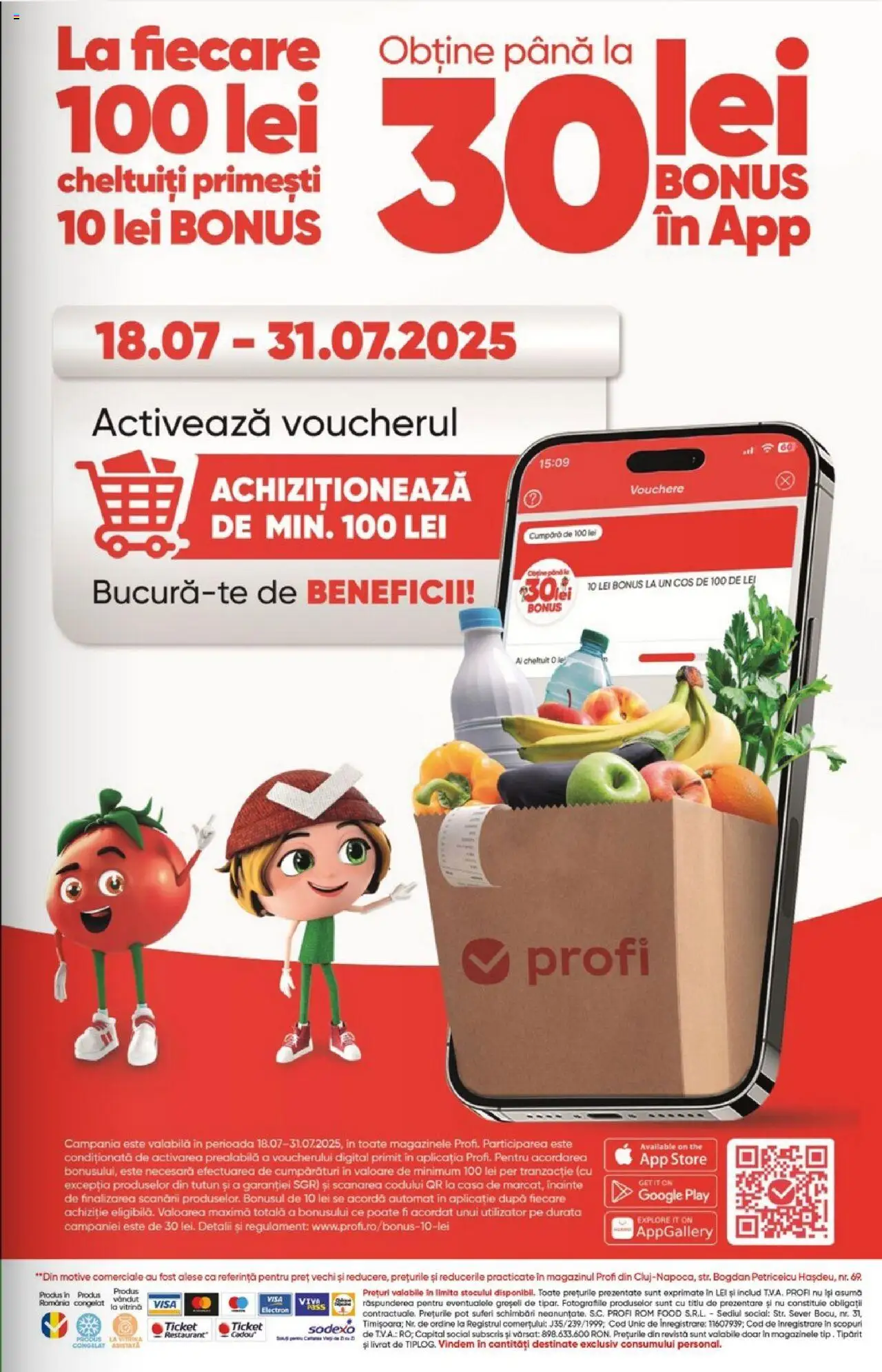 Catalog Profi Go – valabil de la 23.07.2025 | Pagină: 9 | Produse: Coș, Vitrină, Rom