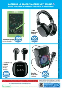 Anteprima del volantino Carrefour Market - Punti Sprint Payback catalogo valido a partire dal 02.12.2025 | Pagina: 20