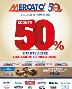 Anteprima del volantino Volantino Mercatò	 valido a partire dal 04.09.2025