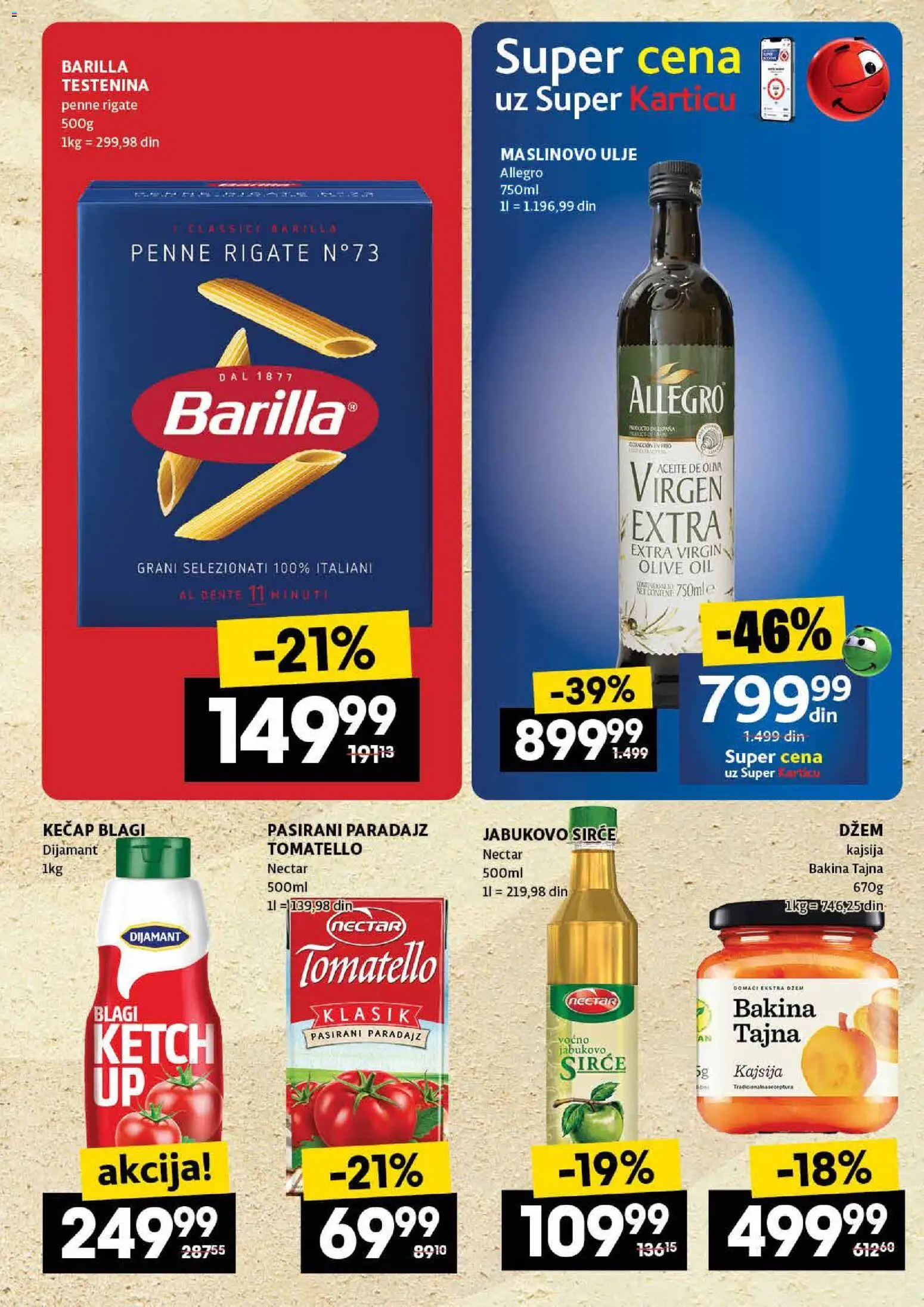 Roda katalog - važi od 13.11.2025 | Strana: 15 | Proizvode: Testenina, Kečap, Sirće, Maslinovo ulje