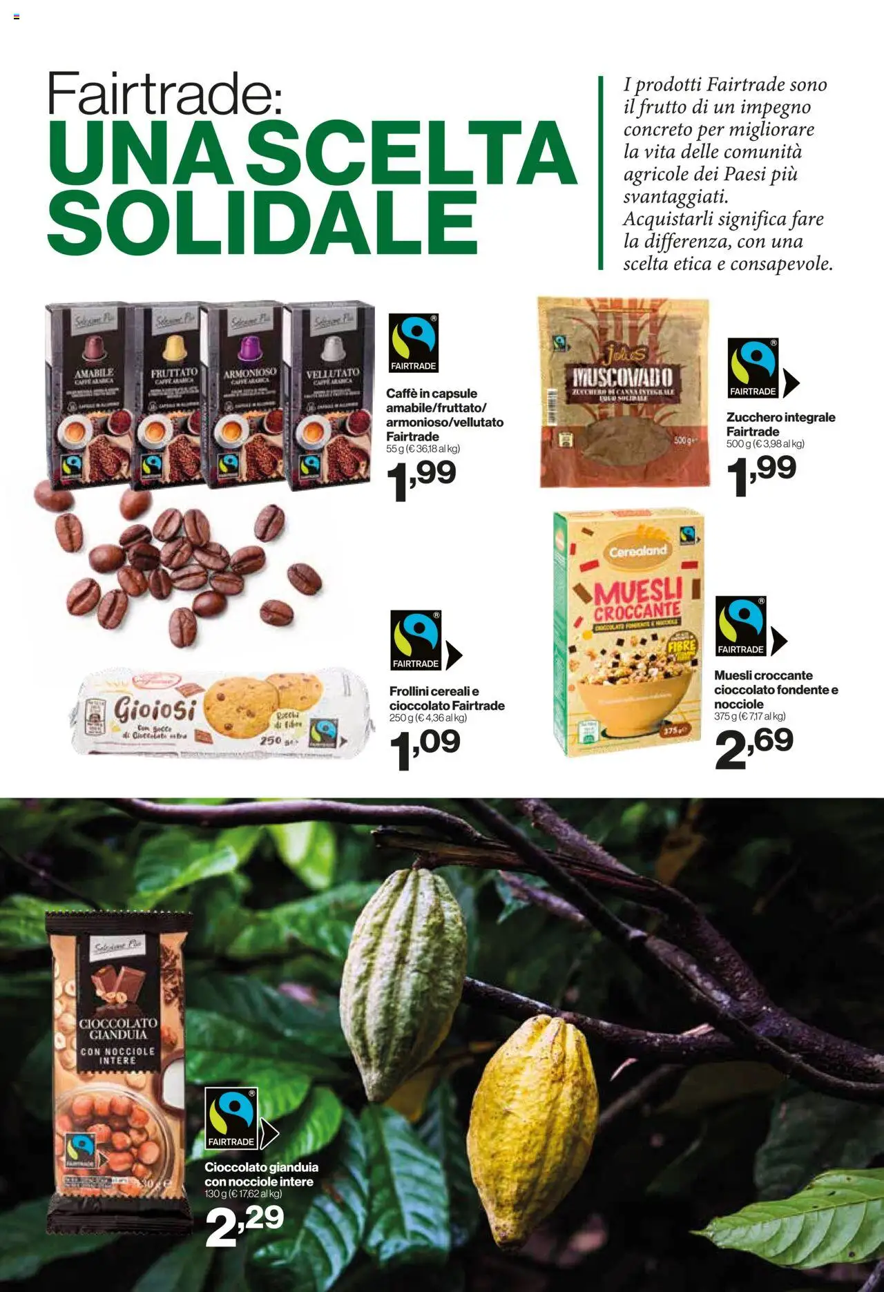 Volantino IN's del 24.09.2025 | Pagina: 10 | Prodotti: Cioccolato, Zucchero, Nocciole, Caffe in capsule