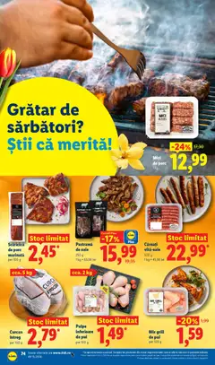 Ofertele Lidl valabile de la 06.04.2026 | Pagină: 74