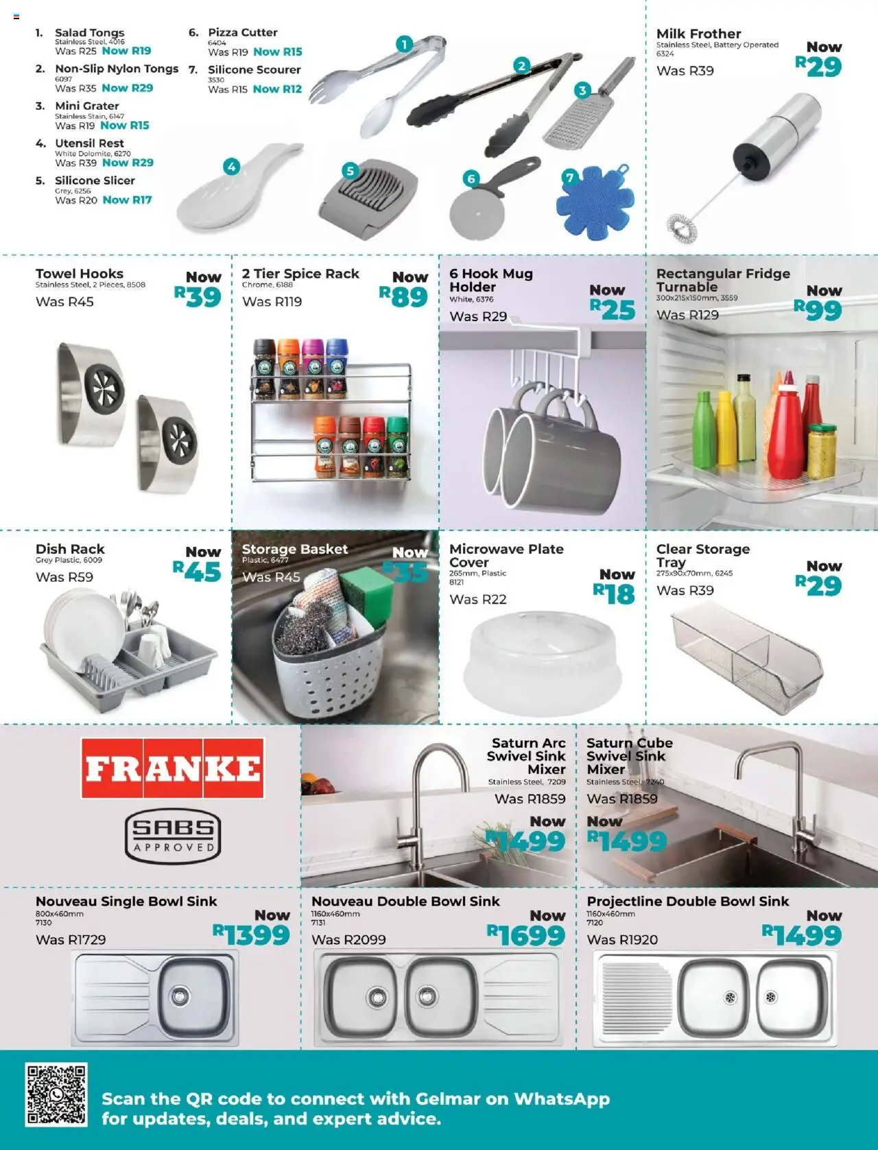 New Gelmar catalogue – valid from 01.10.2025 | Page: 4 | Products: Tray, Plate, Battery, Salad