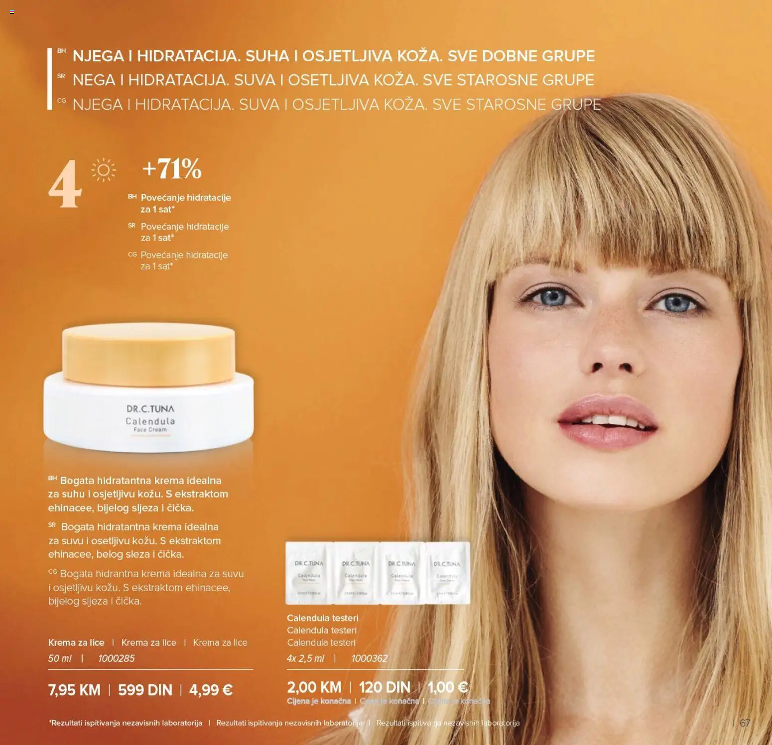 Farmasi katalog - važi od 01.01.2026 | Strana: 67 | Proizvode: Krema