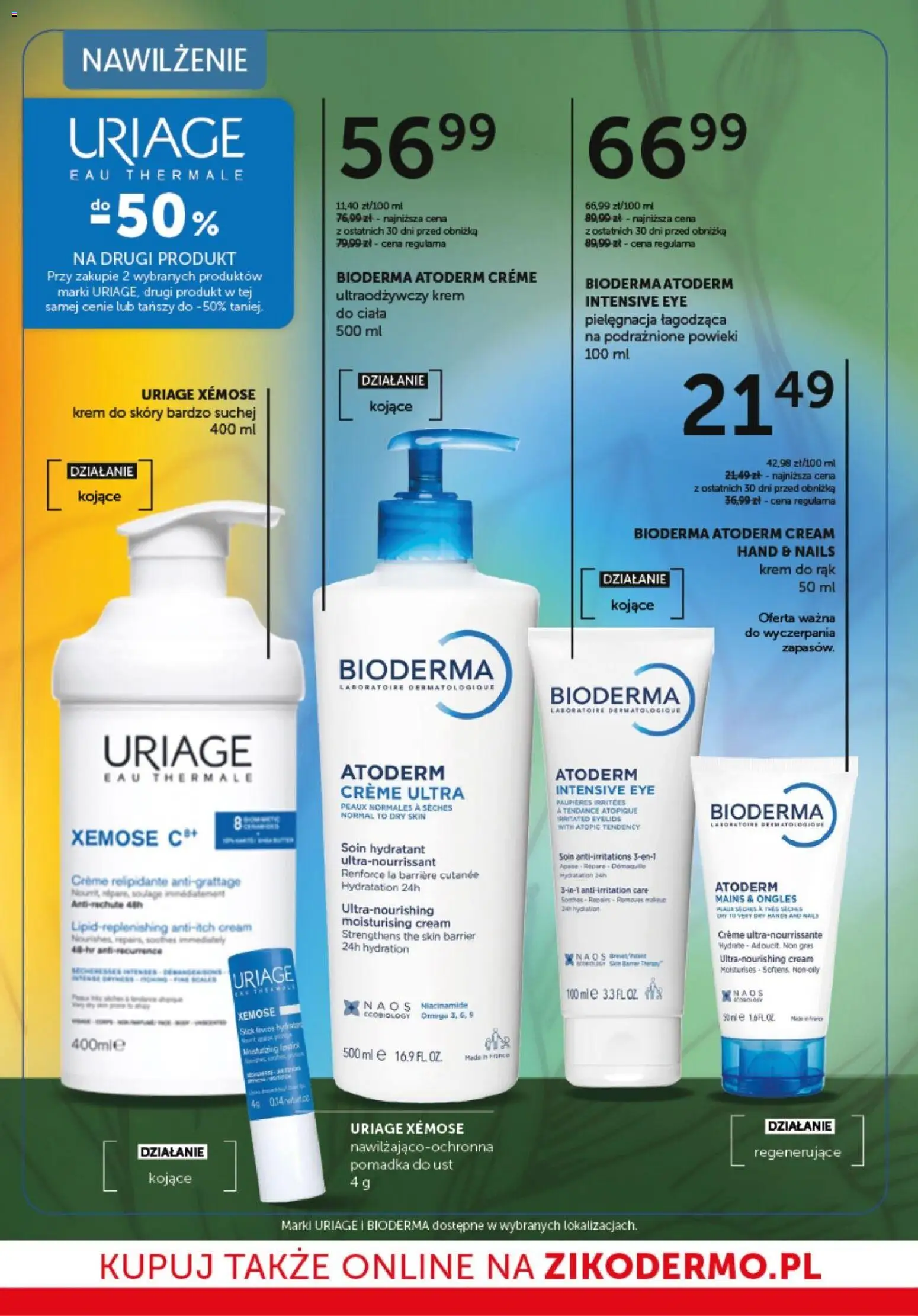 Ziko Gazetka od 26.02.2026 | Strona: 10 | Produkty: Pomadka, Krem do ciała, Krem do rąk, Krem